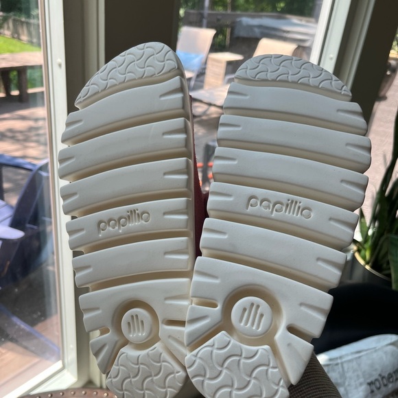 BIRKENSTOCK PAPILLIO ARIZONA CHUNKY CANDY PINK SUEDE SANDALS 39 8 - Picture 11 of 12